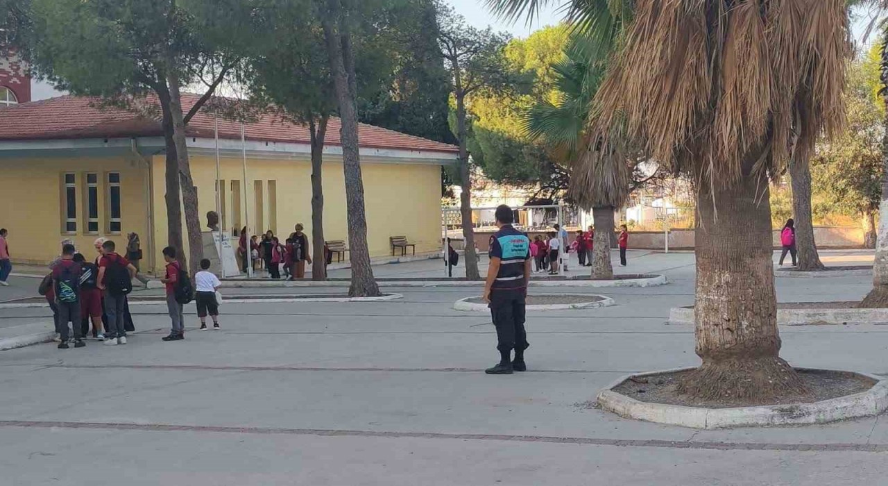 Karacasuda okul çevrelerinde denetim gerçekleştirildi