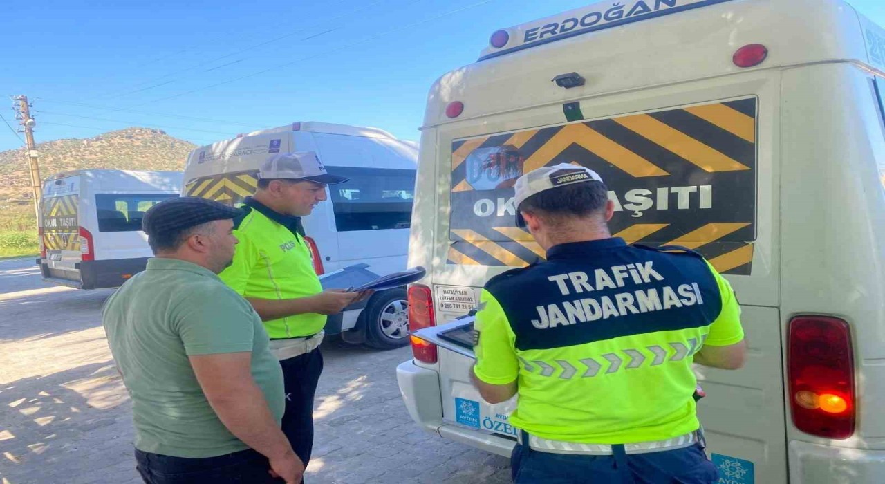 Karpuzluda okul servislerine sıkı denetim