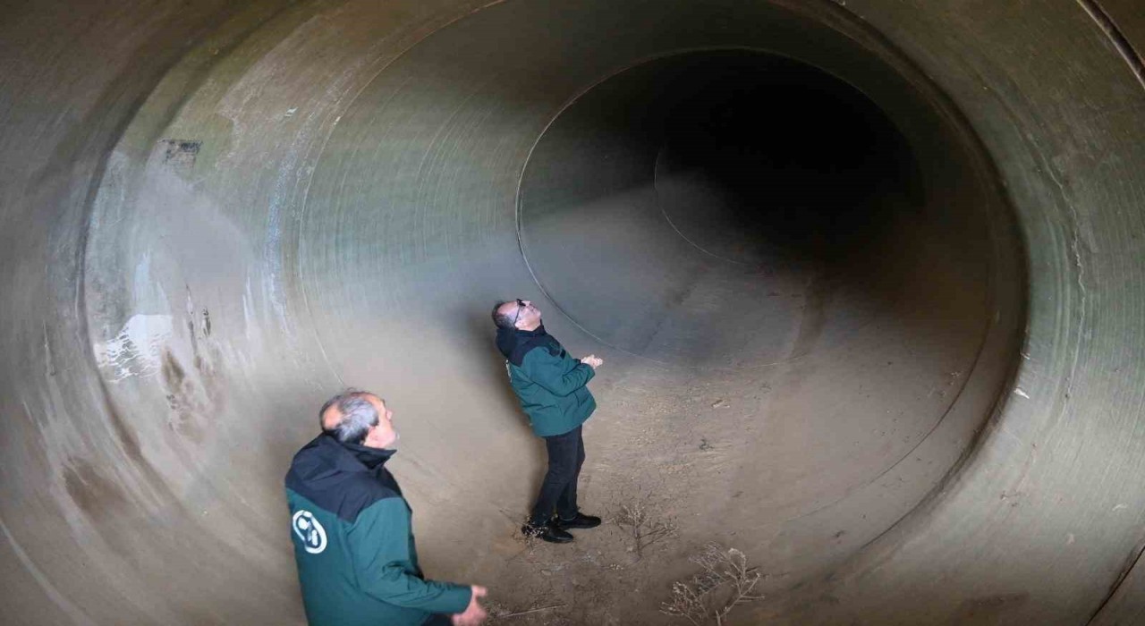 Kars Barajı Sulaması İletim Hattında çalışmalar sürüyor