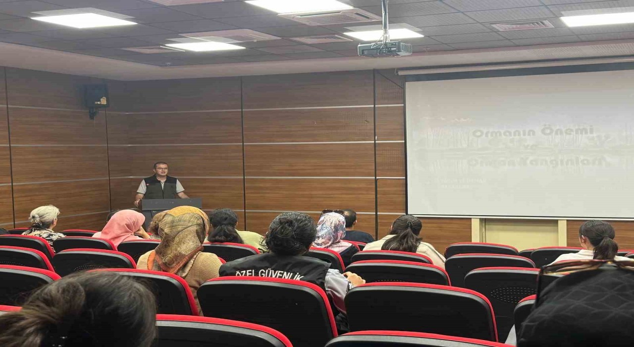 Karsta orman yangınları farkındalık eğitimi verildi
