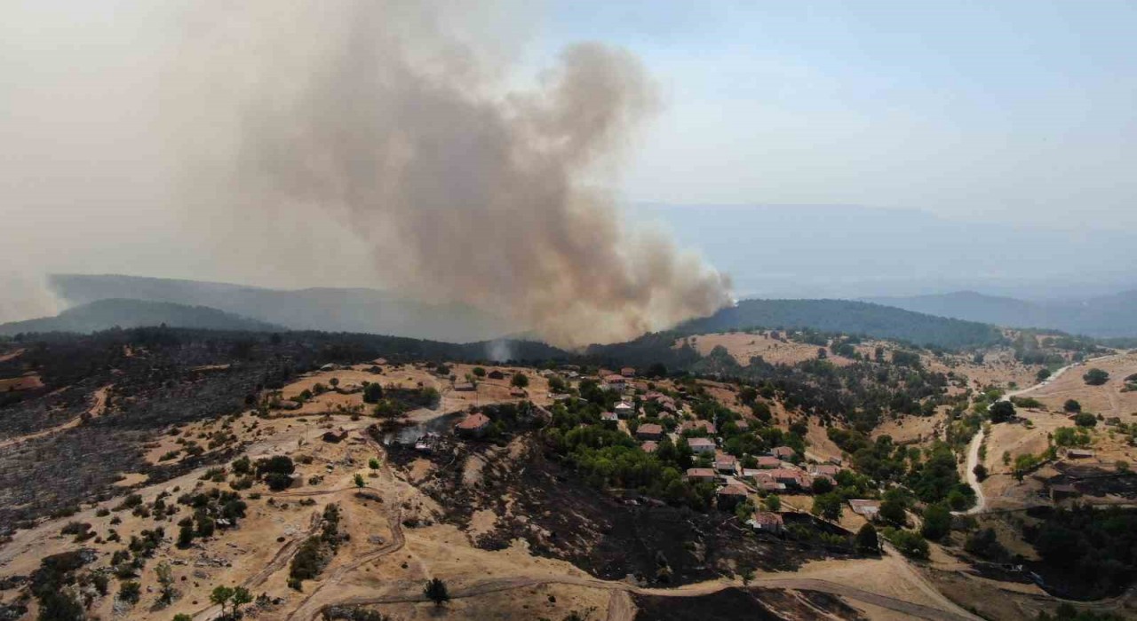 Kastamonuda havadan çekilen görüntüler acı tabloyu gözler önüne serdi