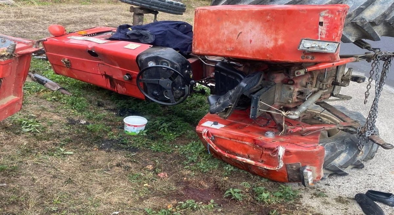 Kastamonuda traktör kazası: 1 yaralı