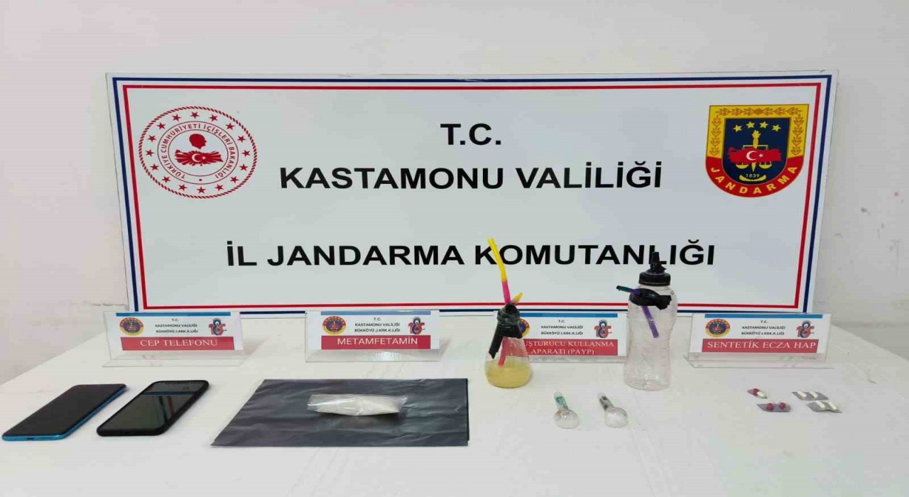 Kastamonuda uyuşturucu operasyonu: 2 gözaltı