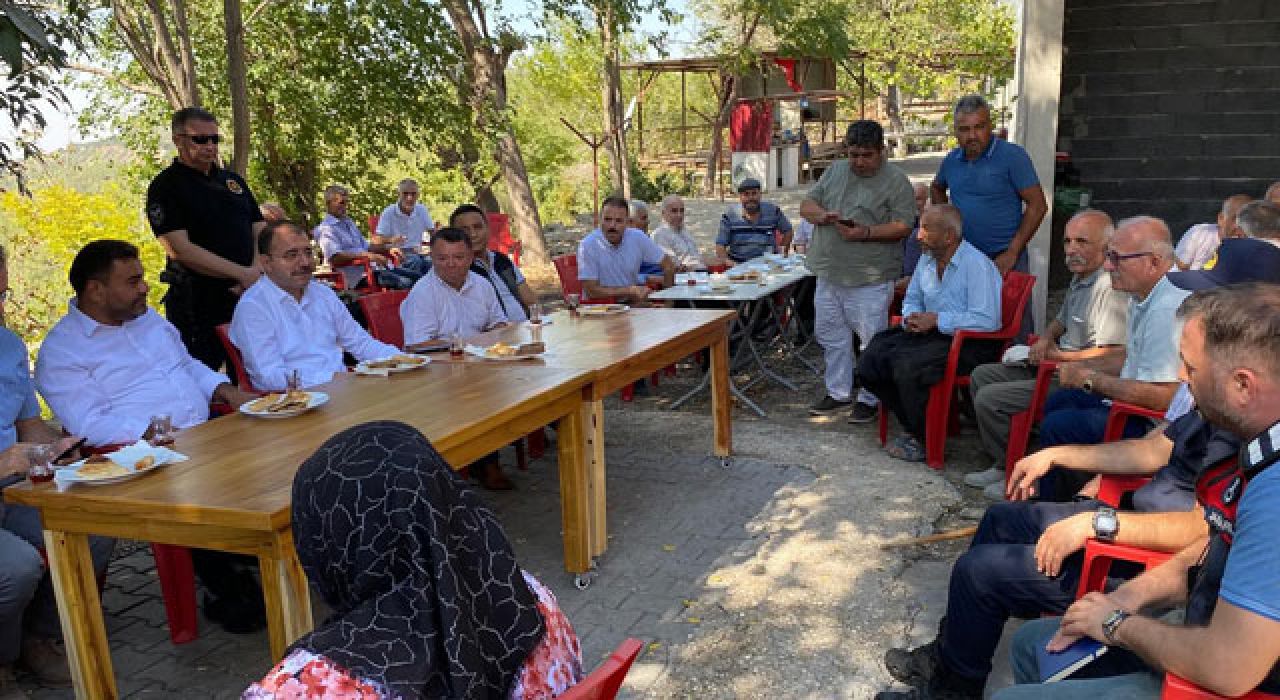 Kaymakam Dolu, Köylerdeki Vatandaşlarla Bir Araya Geldi