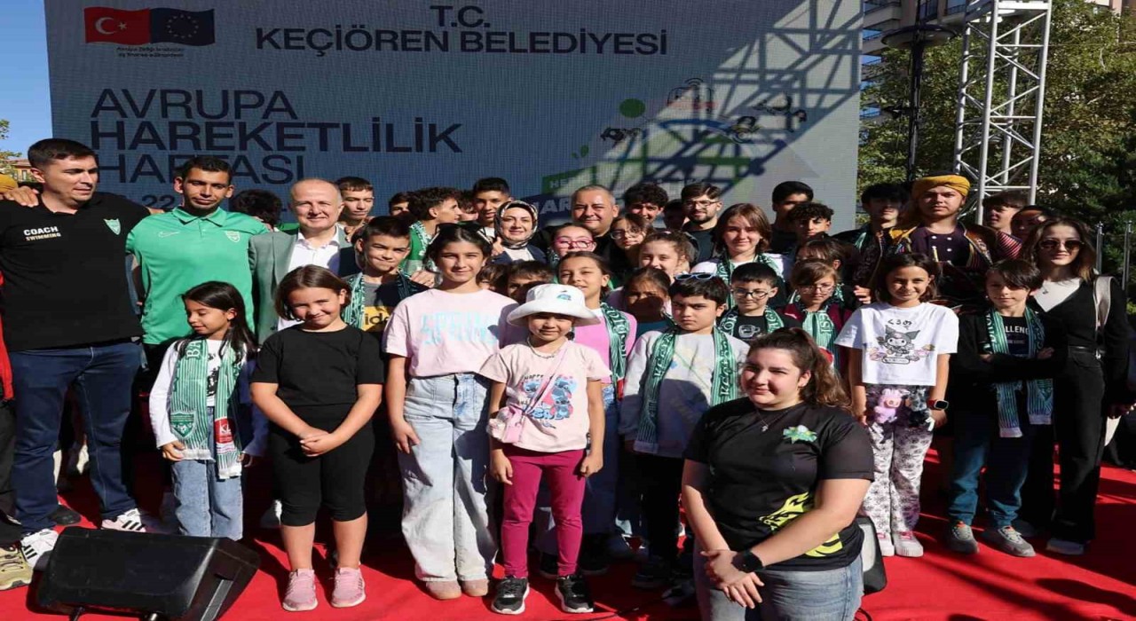 Keçiören Belediyesinden Avrupa Hareketlilik Haftası etkinlikleri