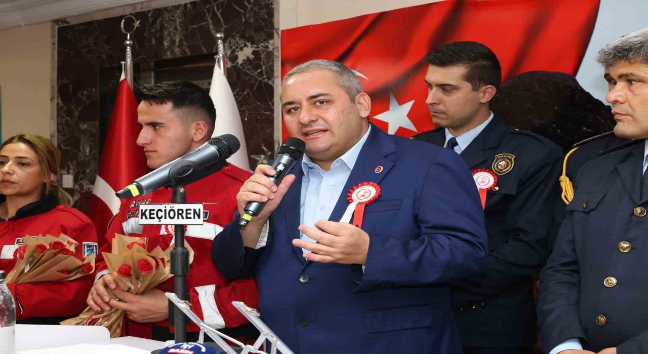 Keçiören Belediyesinden ‘İtfaiyeciler Haftasında huzurevi sakinlerine anlamlı ziyaret