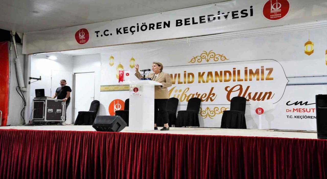 Keçiörende Mevlit Kandili Kuran-ı Kerîm tilaveti ve dini sohbetle idrak edildi