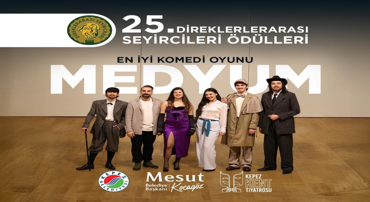 Kepez Kent Tiyatrosuna En İyi Komedi Oyunu ödülü