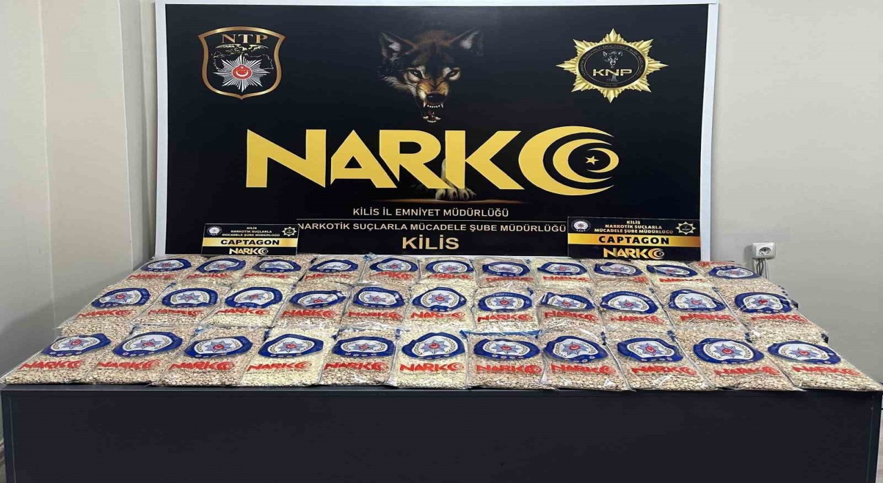 Kiliste 215 bin adet uyuşturucu hap ele geçirildi: 1 tutuklama