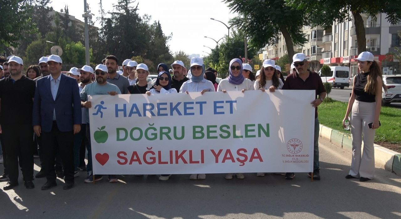 Kiliste ‘Halk Sağlığı Haftası kapsamında yürüyüş düzenlendi