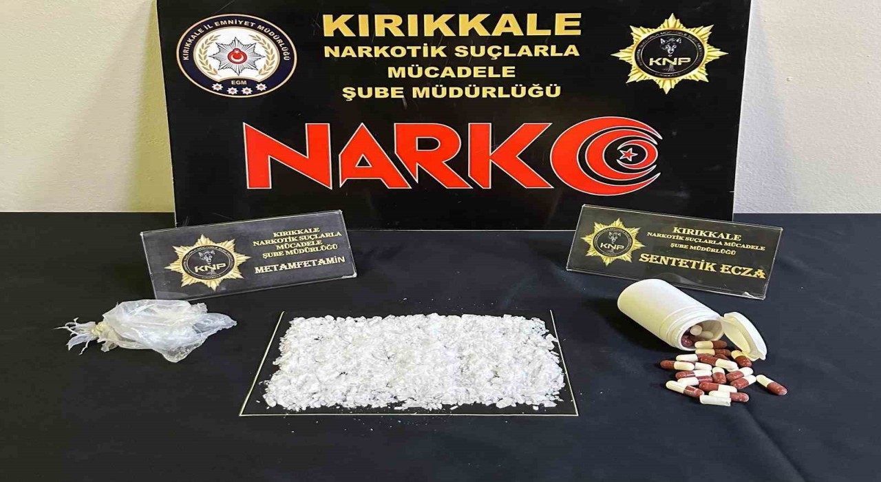 Kırıkkalede zehir tacirlerine darbe: 4 tutuklama