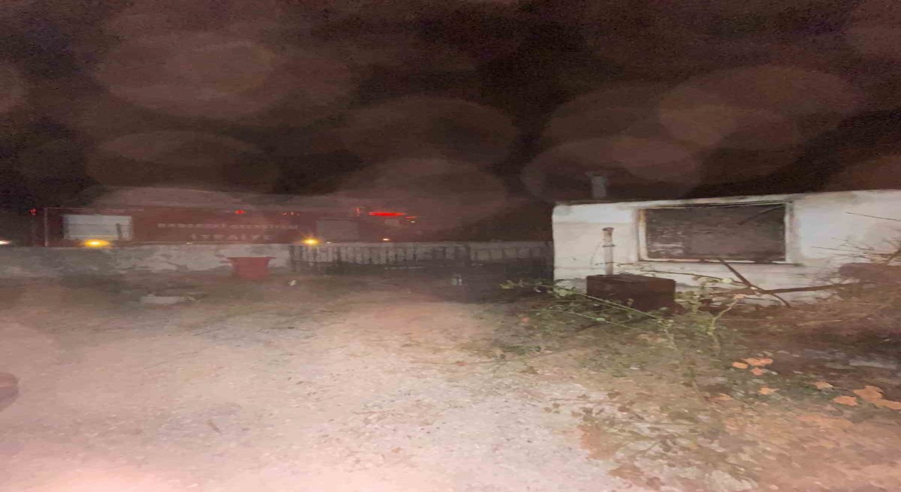 Kırklarelide çiftlik evinde yangın
