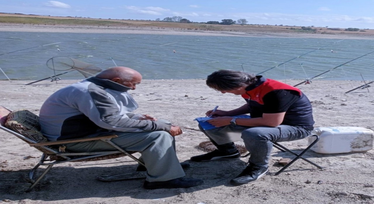 Kırklarelinde amatör balıkçılara denetim