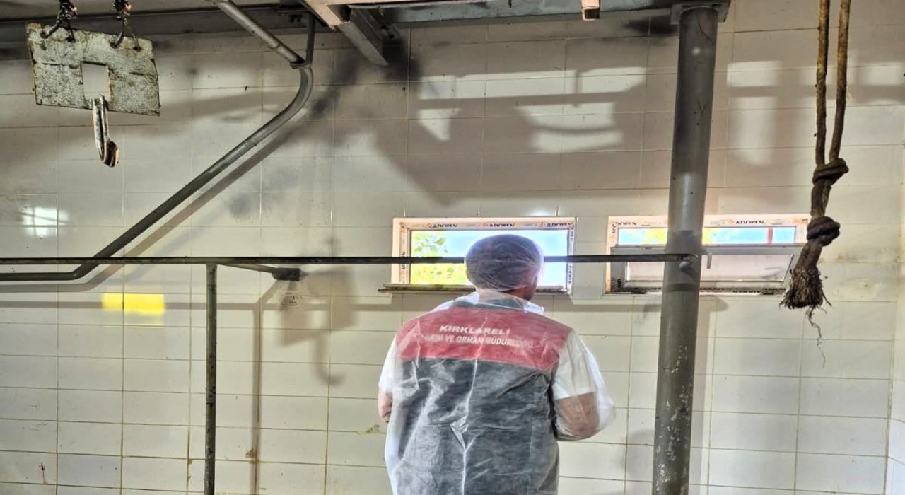 Kırklarelinde mezbahalara denetim