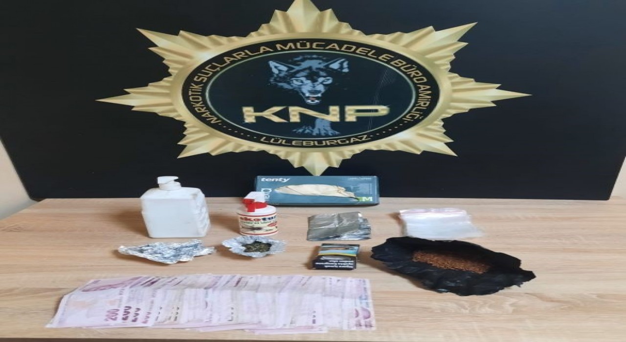 Kırklarelinde uyuşturucu operasyonu: 1 şüpheli tutuklandı
