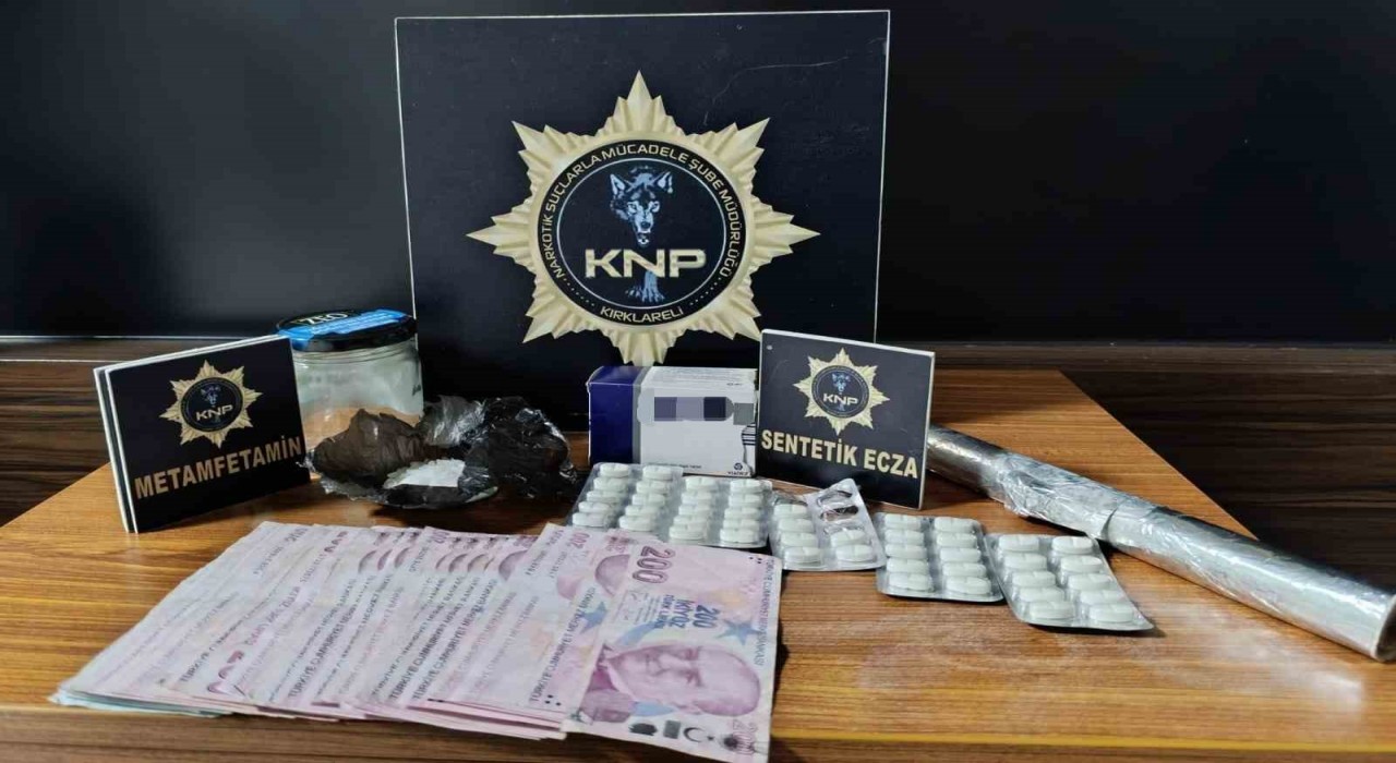 Kırklarelinde uyuşturucu operasyonu