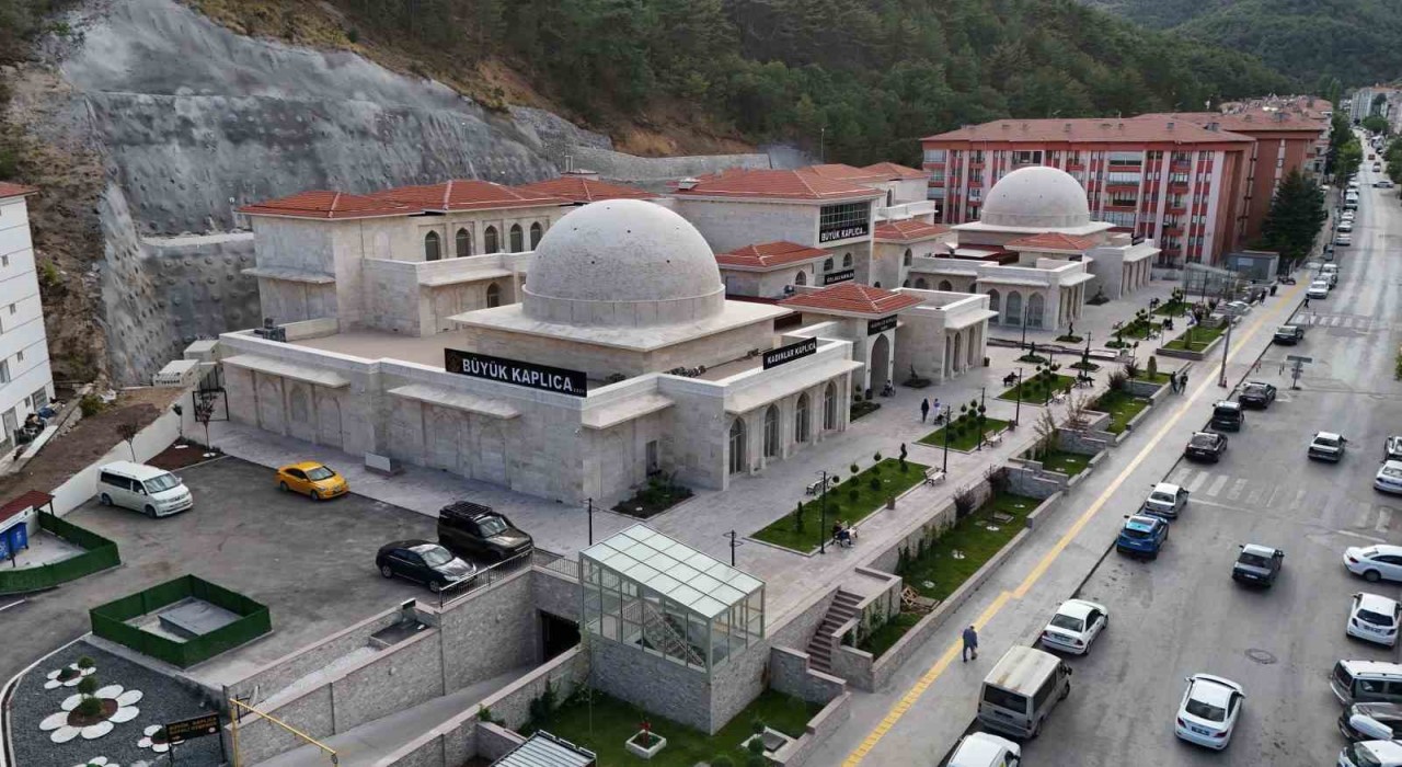 Kızılcahamamda açılan Büyük Kaplıcaya yoğun ilgi