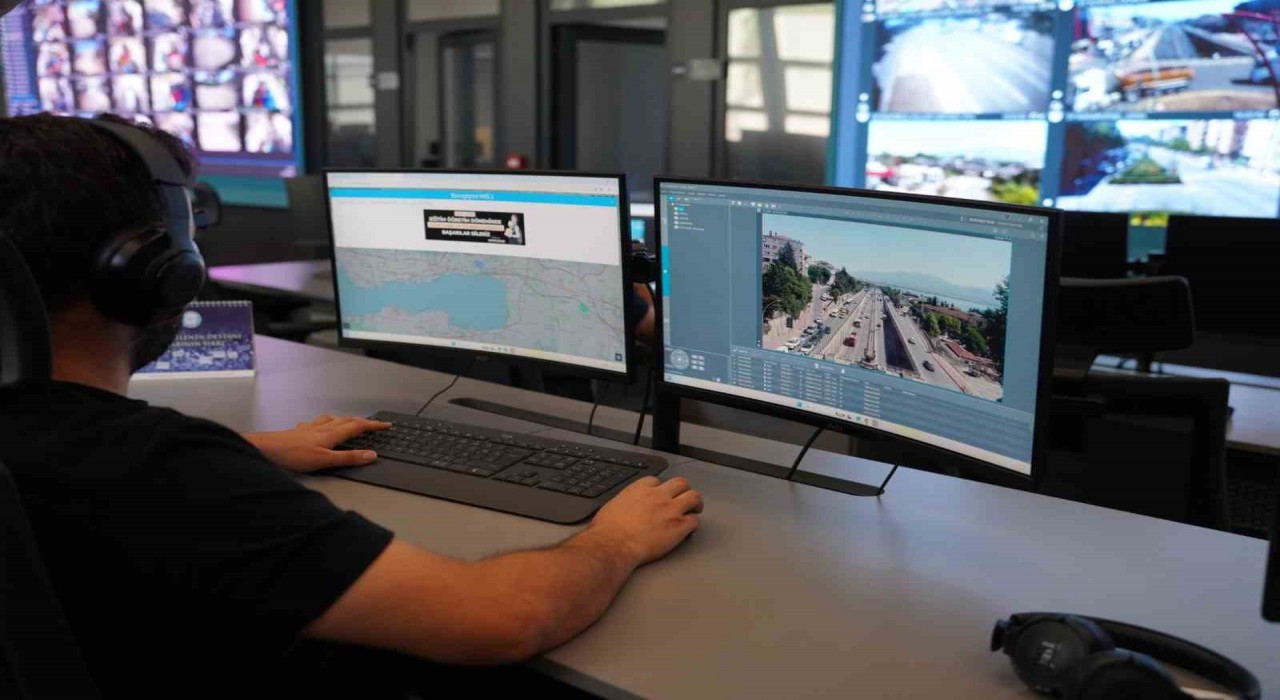 Kocaelide trafik, Ulaşım Yönetim Merkezi ile 7/24 izleniyor