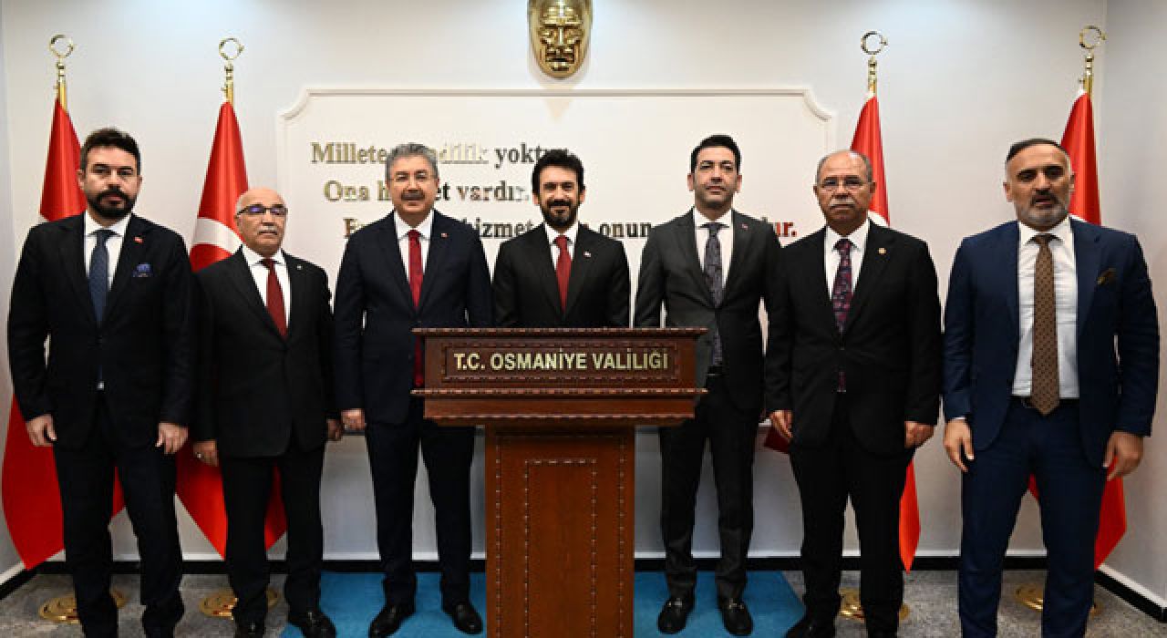 Bakan Yardımcısı Mumcu Osmaniye Valiliğini Ziyaret Etti