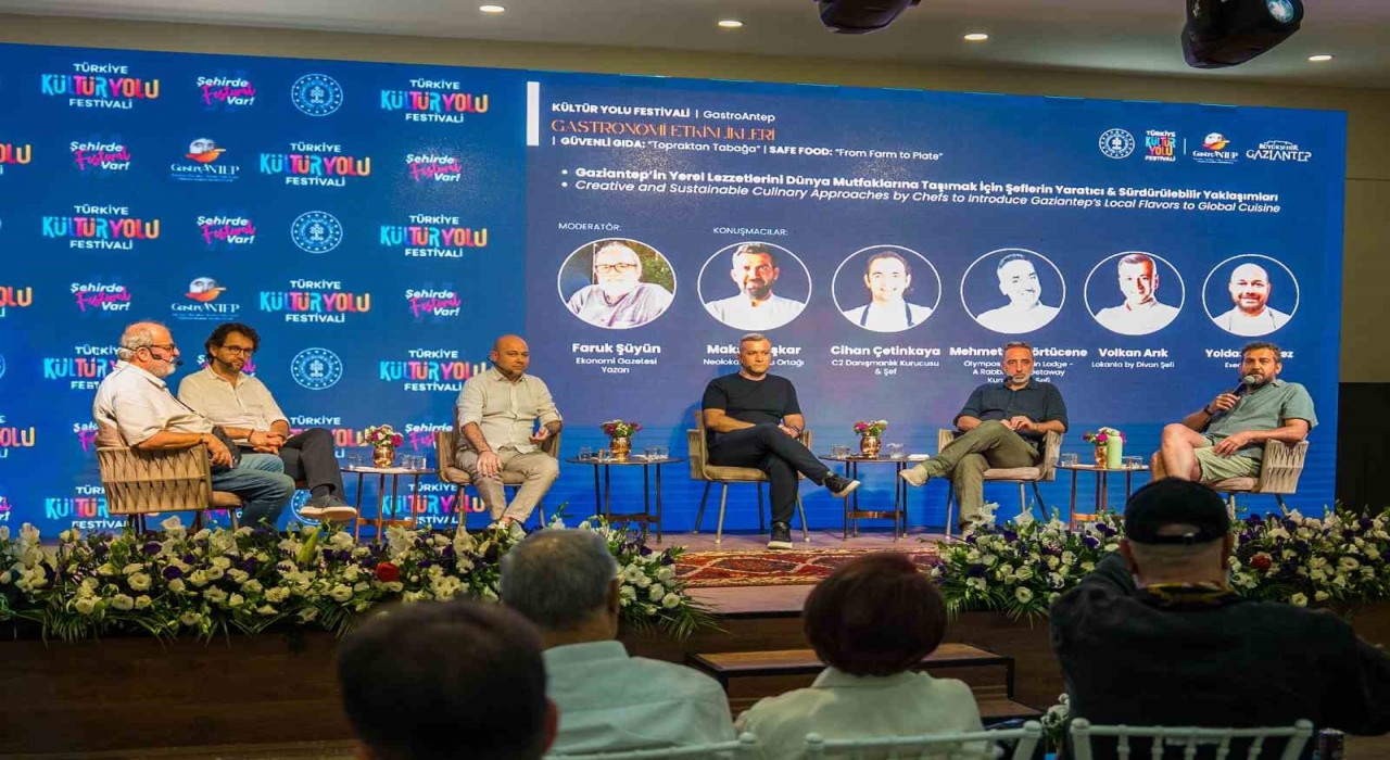 Kültür Yolu Festivali GastroANTEP ile gastorominin ünlü isimleri gazi şehirde buluştu