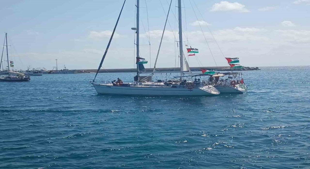 Küresel Sumud Filosu Gazzeye doğru ilerliyor