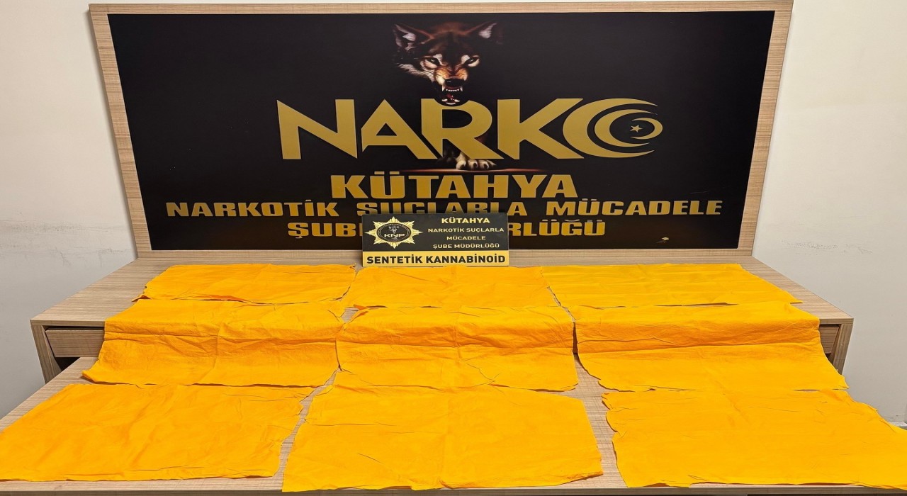 Kütahyada 58 bin içimlik bonzai ele geçirildi: 2 şüpheli tutuklandı