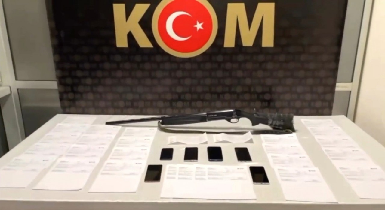 Kütahyada organize suç örgütü operasyonu: 6 tutuklama