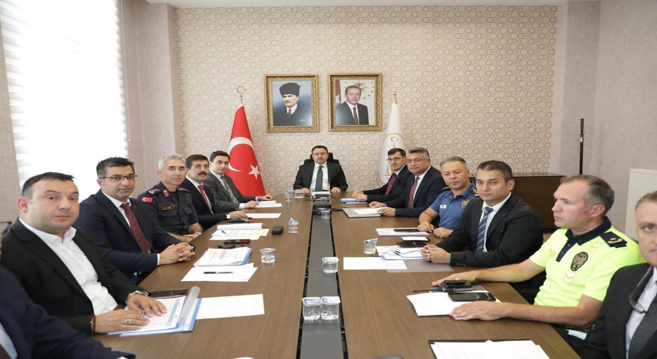 Kütahyada Üniversite Güvenlik Koordinasyon Toplantısı