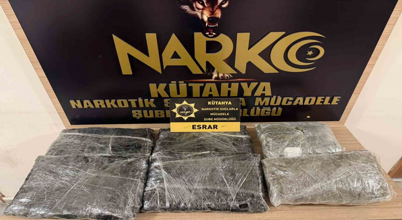 Kütahyada uyuşturucu operasyonu: 2 tutuklama