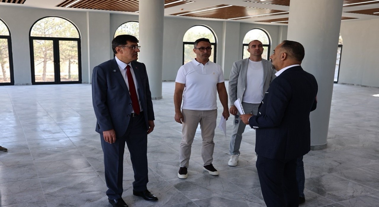 Kütahyanın geleceğine yön verecek projelere yerinde inceleme