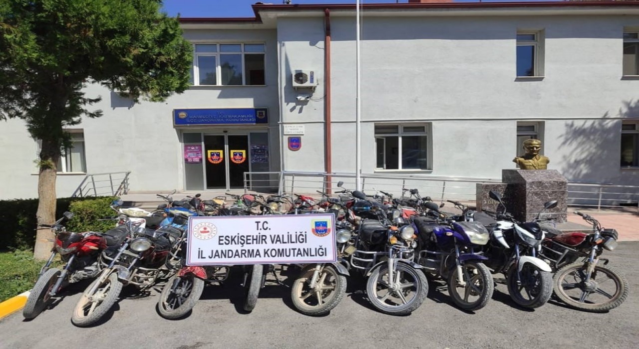 Mahmudiyede motosiklet operasyonu