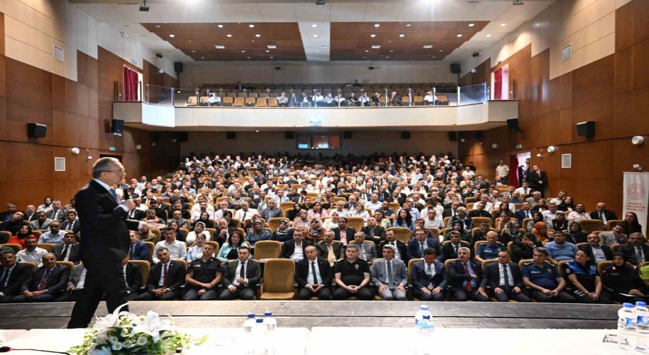 Malatyada Eğitim ve Güvenlik toplantısı