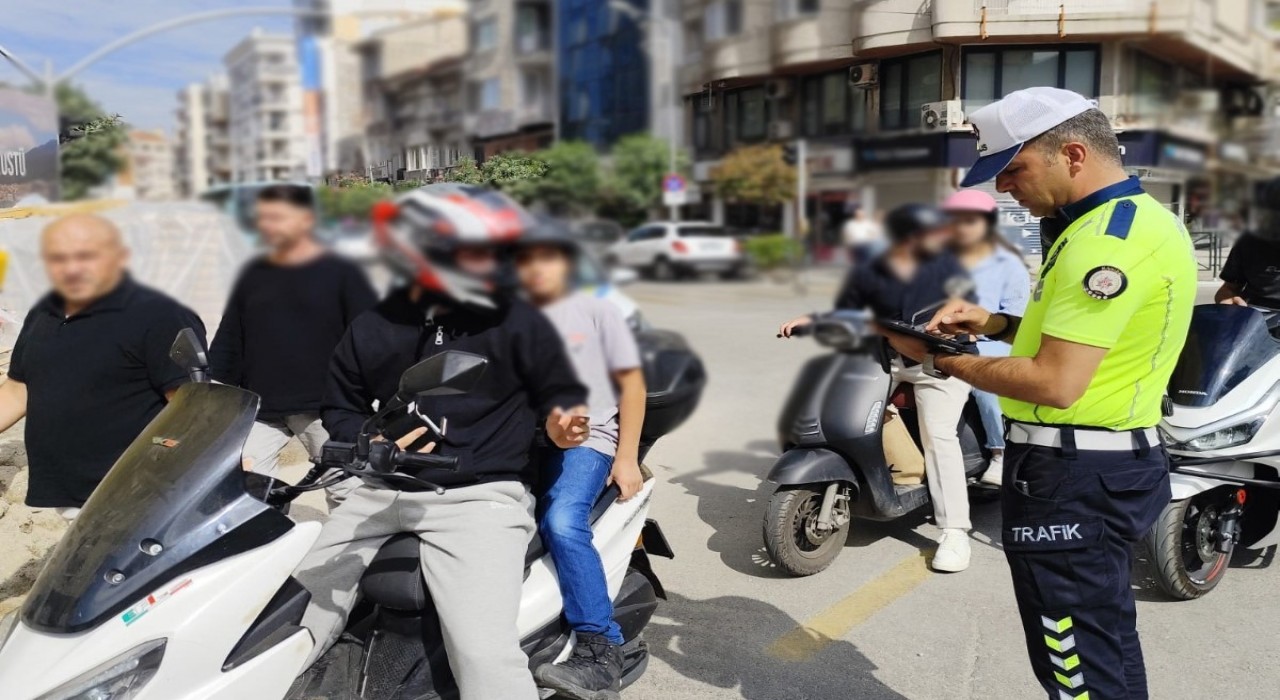 Manisada 748 motosiklet sürücüsüne 2,1 milyon TL ceza