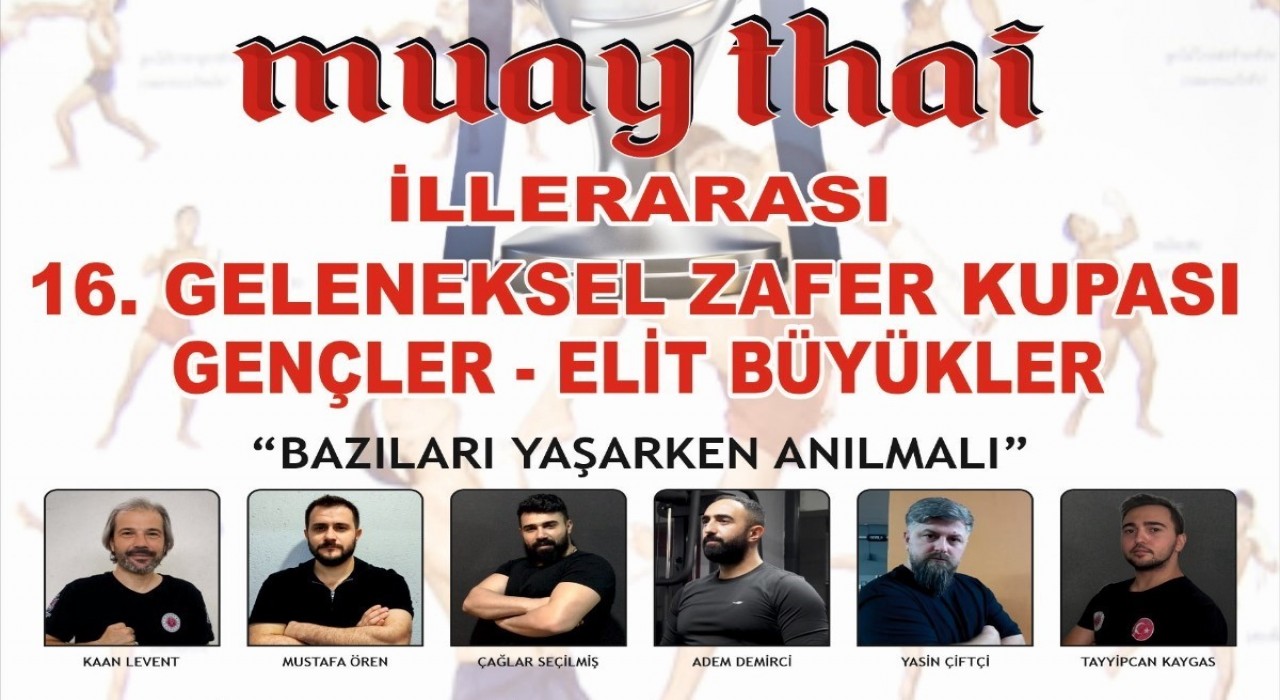 Manisada Muaythai Turnuvası heyecanı yaşanacak