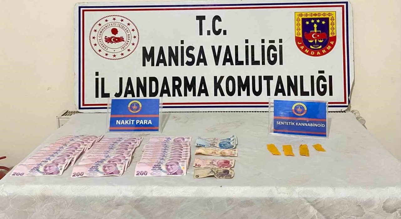 Manisada zehir tacirlerine geçit yok: 64 kök kenevir, 335 gram esrar ele geçirildi