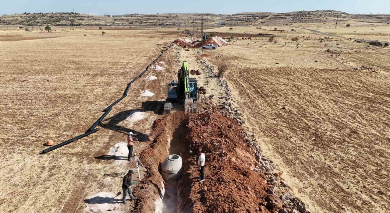 Mardinde bir mahalle daha atık su altyapısına kavuştu