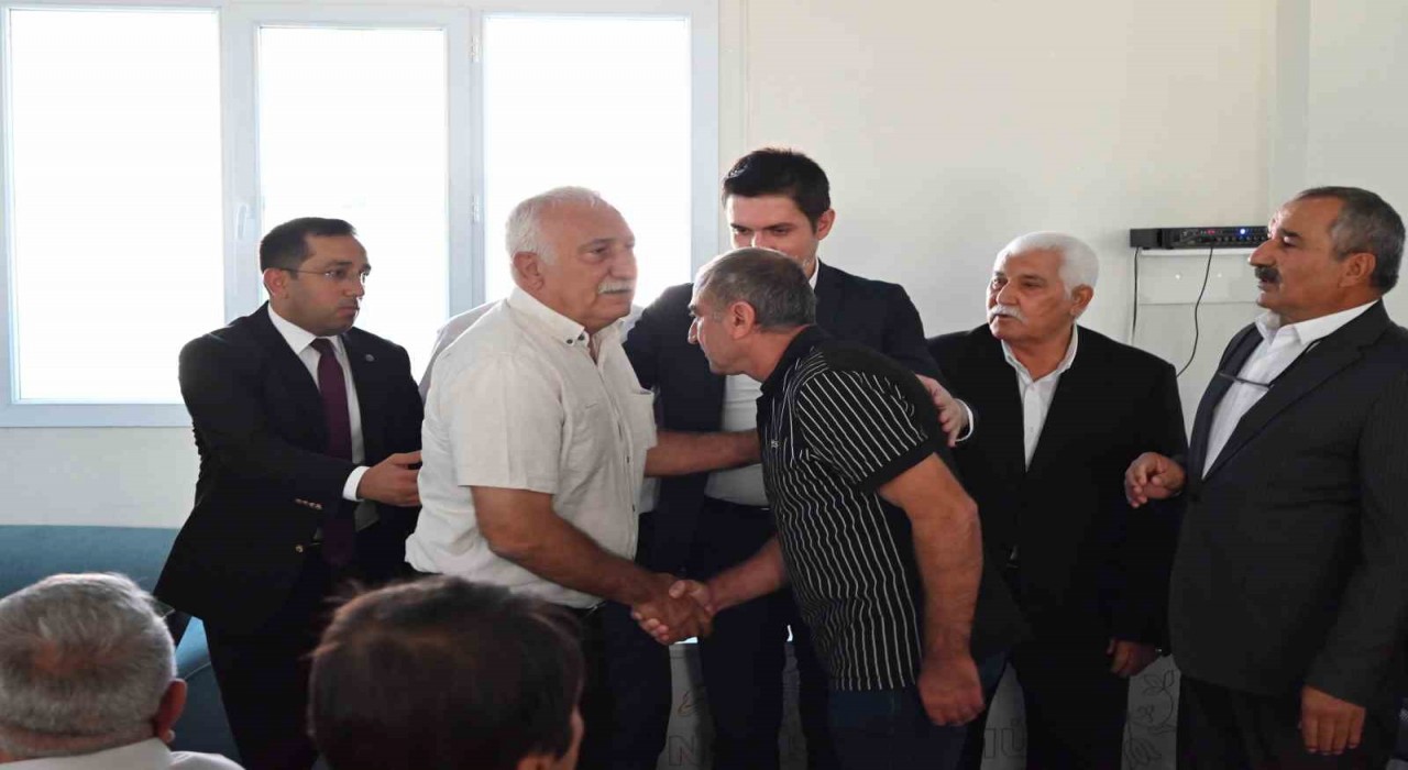 Mardinde husumetli aileler barıştı