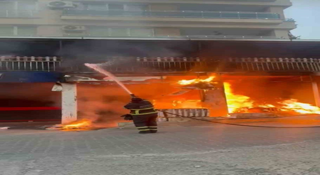 Mardinde korkutan yangın