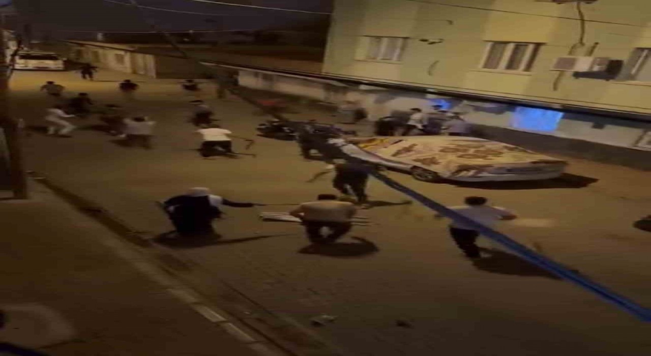 Mardinde silahlı sopalı kavga: 3 yaralı