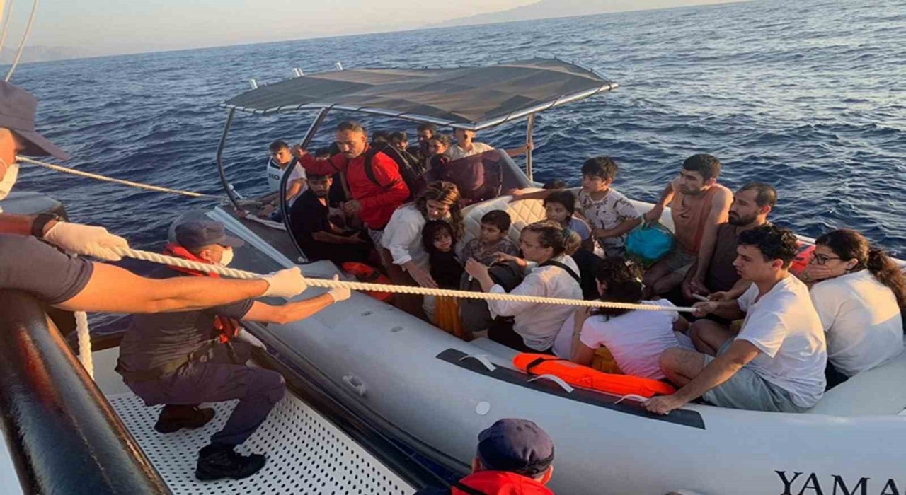 Marmariste 6 göçmen kaçakçısı yakalandı