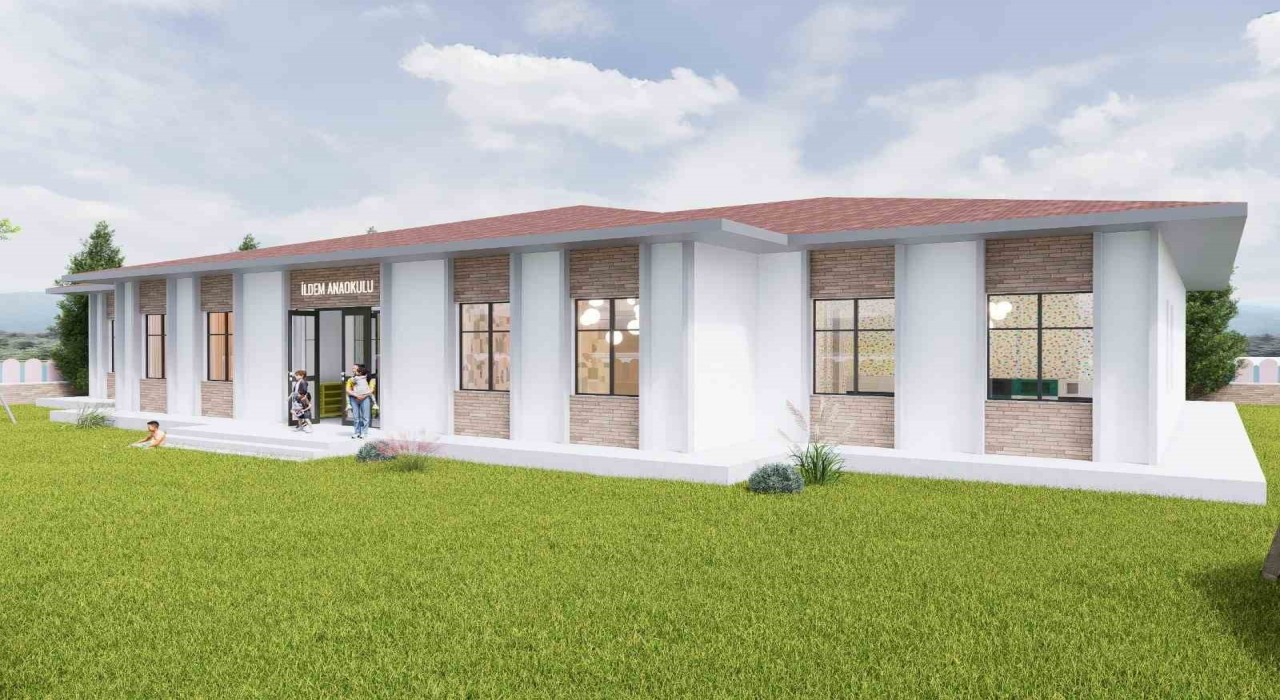 Melikgaziden minikleri mutlu edecek bir anaokulu daha