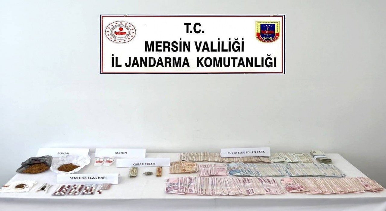 Mersinde uyuşturucu operasyonu 4 şüpheli yakalandı