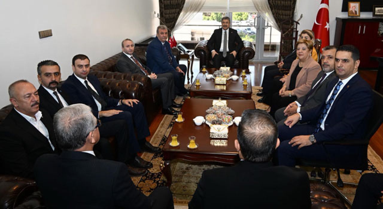 MHP Heyetinden Osmaniye Valisi Dr. Erdinç Yılmaz’a Ziyaret