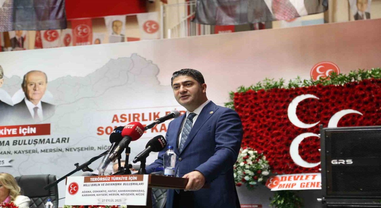 MHPli Özdemir: Terörsüz Türkiye hedefimizdir