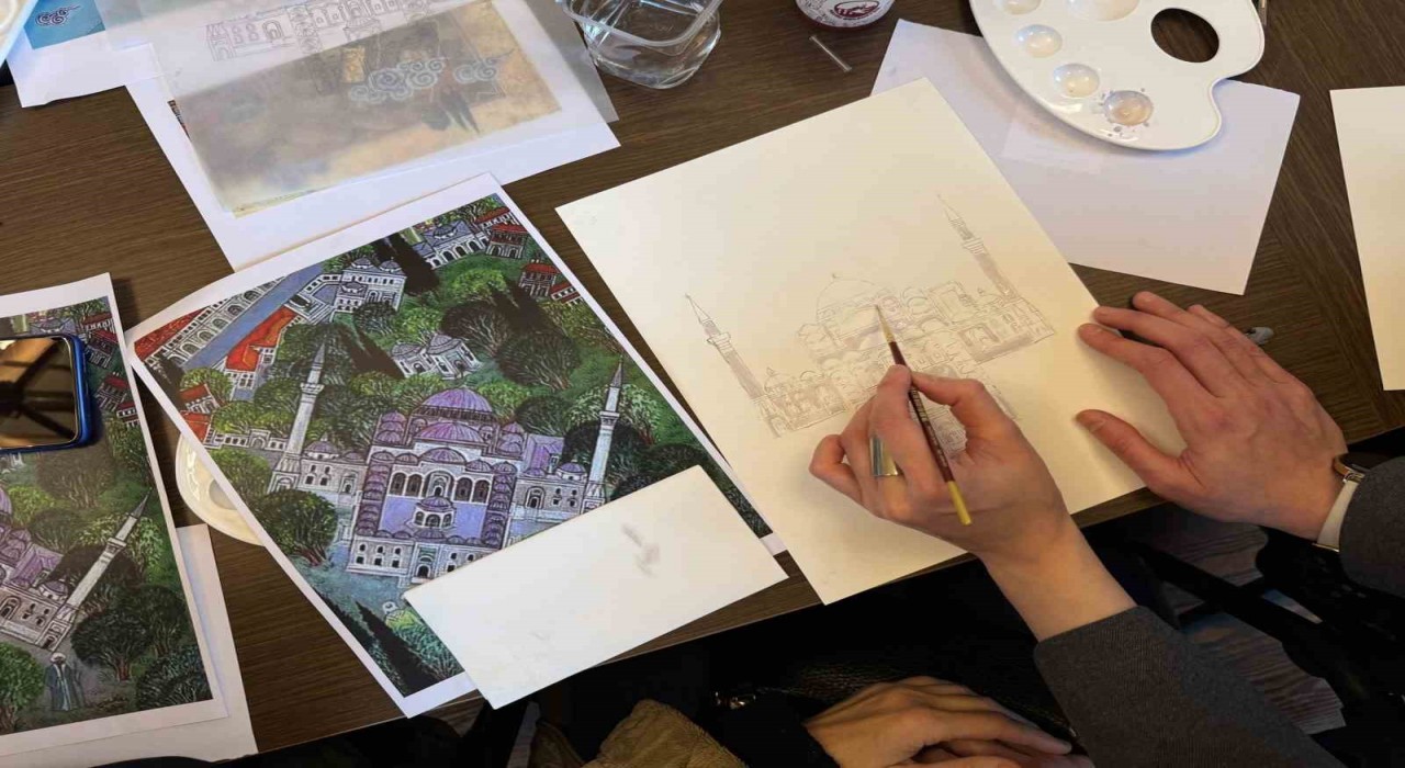 Miras Fatih: Bala Külliyesi Muvakkithanesinde Nusret Çolpanla minyatür sanatının izinde