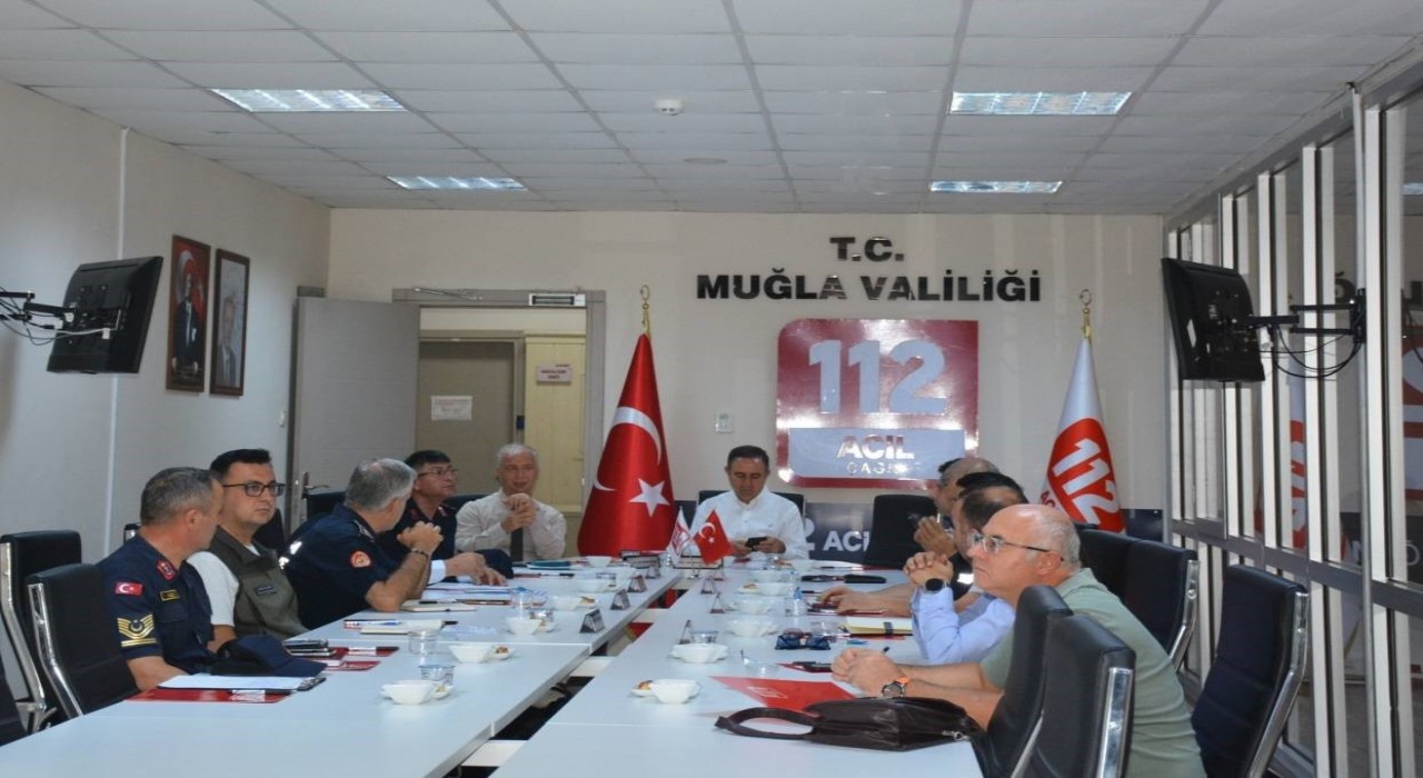 Muğlada 112 Acil Çağrı Merkezinde ihbar süreçleri değerlendirildi