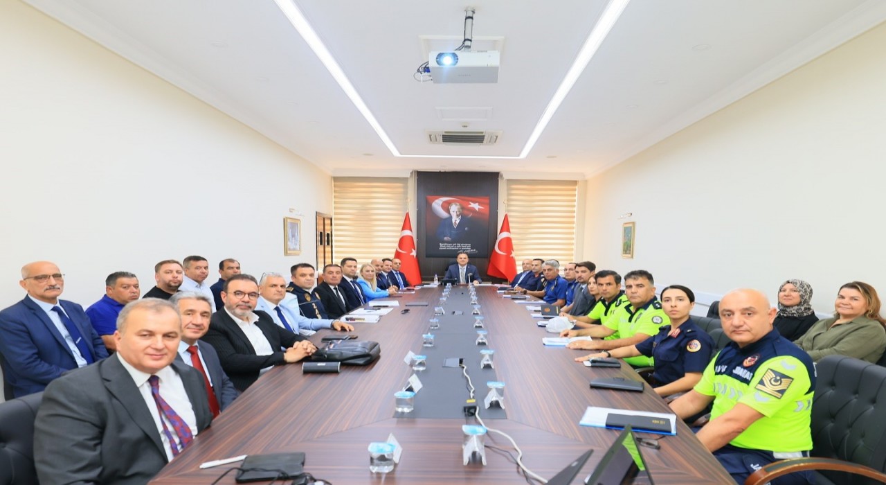 Muğlada okul güvenliği toplantısı gerçekleştirildi