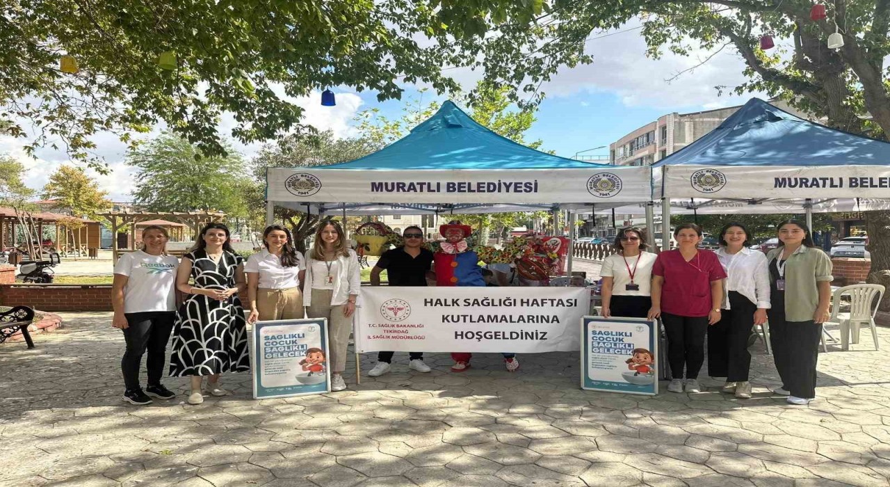 Muratlıda ‘Sağlıklı Çocuk, Sağlıklı Gelecek etkinliği