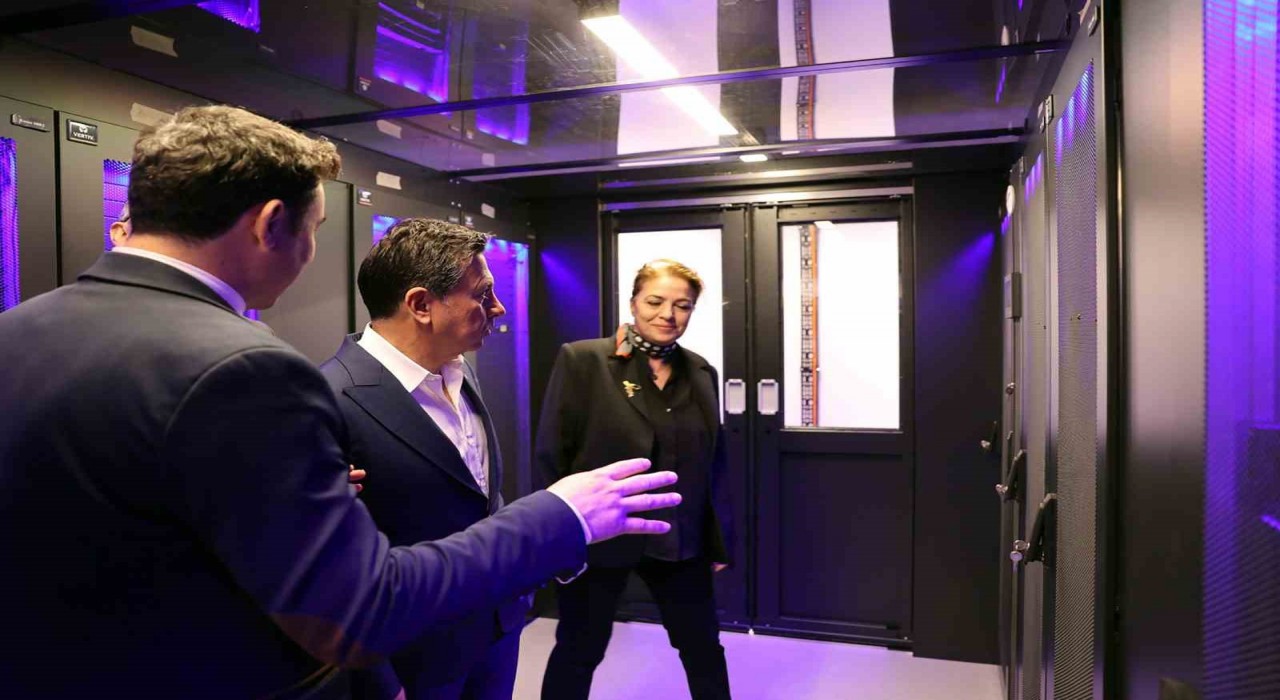 MUSKİnin yeni veri merkezi hizmete girdi