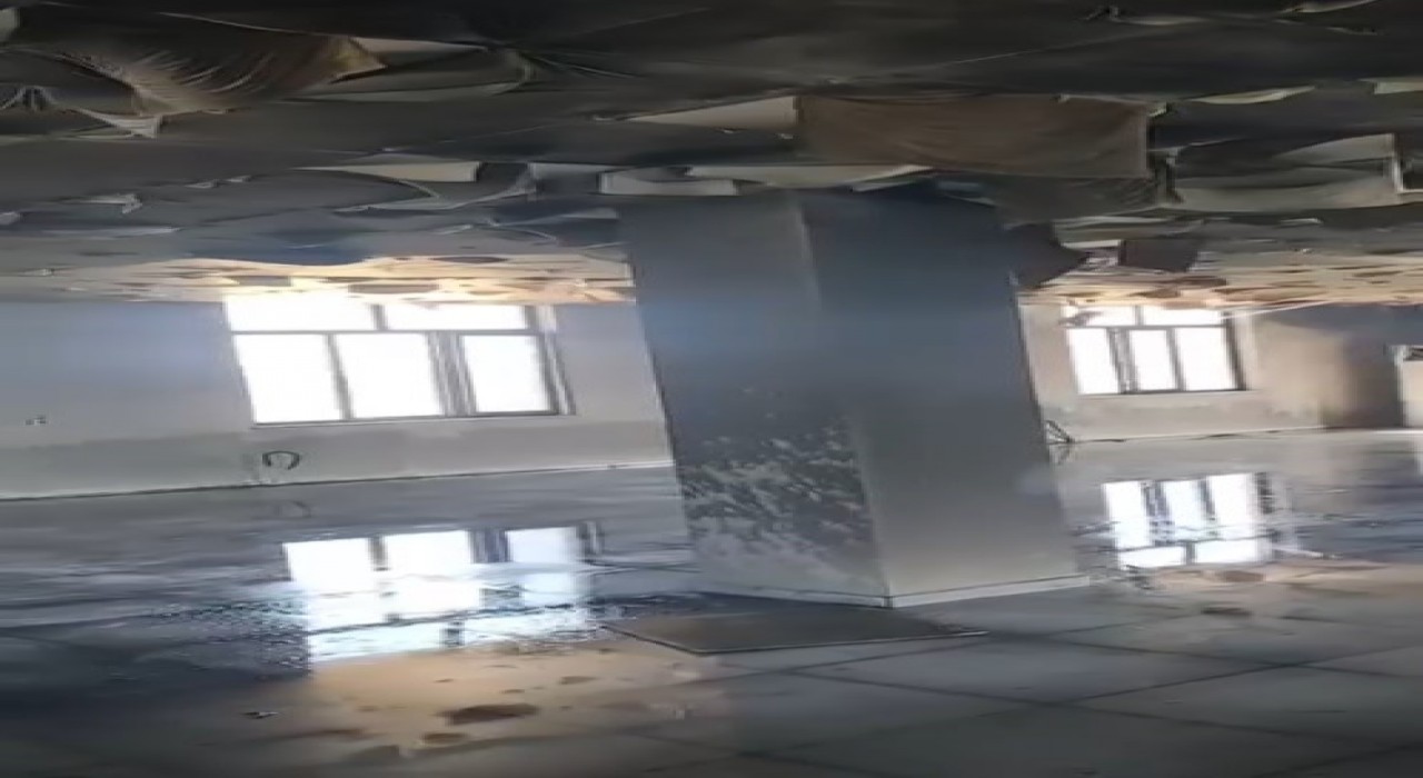 Muşta taziye evinde yangın çıktı